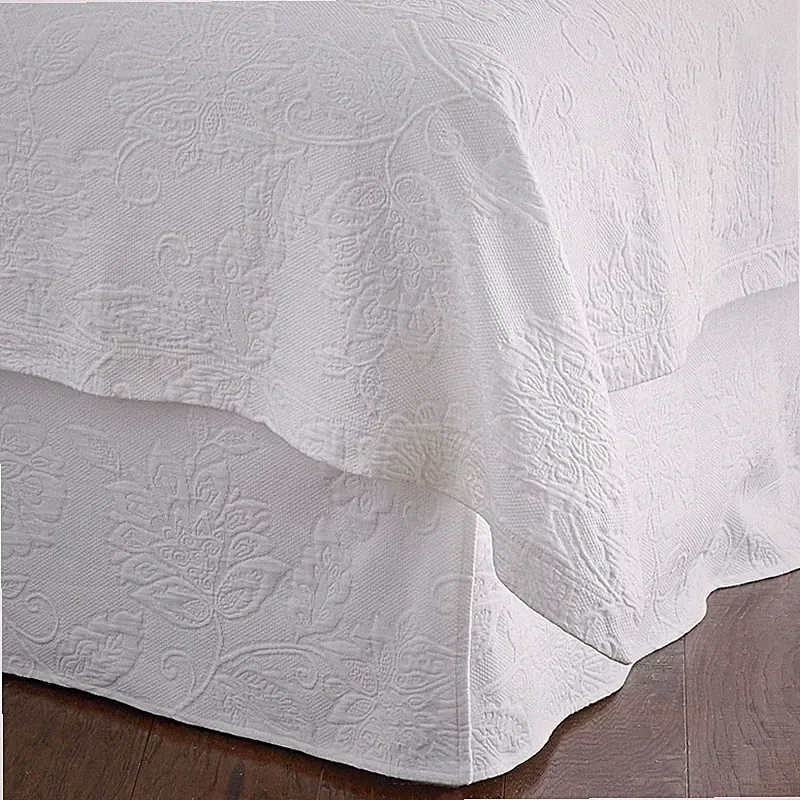 Putnam Cotton Matelasse Bed Skirt-Company Cotton|5985
